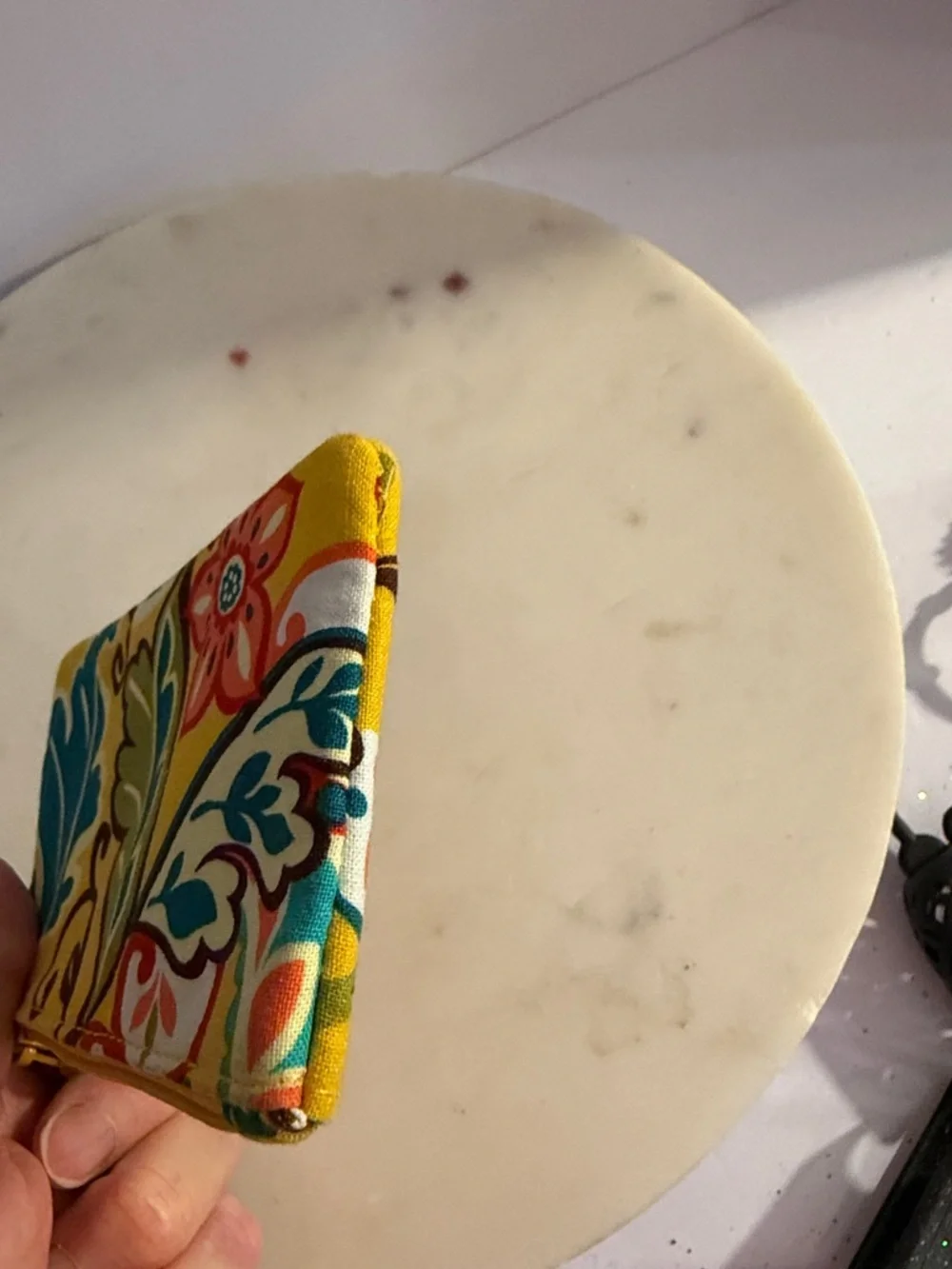 Vera Bradley Yellow wallet, wristlet - Picture 9 of 13